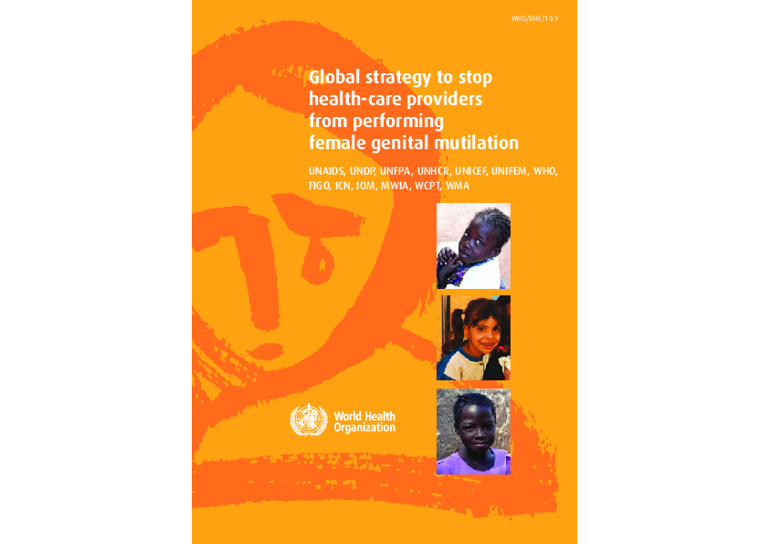 Global Strategy to stop Health-Care Providers from Performing FGM (English)